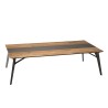 Table basse MAXENCE en bois de teck recyclé