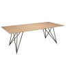 Table à manger MAXENCE en chêne 220x100cm