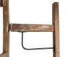 Portemanteau marron en teck recyclé