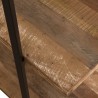 Étagère marron 4 niveaux Teck recyclé Acacia Mahogany