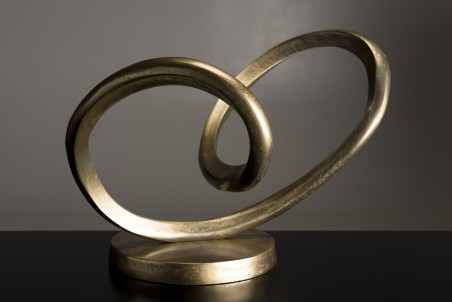 Décoration aluminium doré JOHAN - Élégance et modernité