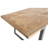 CARLA Dining Table 220x100cm Wood and Metal
