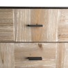 CARLA Chest of Drawers - Vintage Fir Wood and Metal Legs