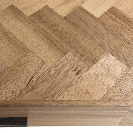 CARLA - Teak Wood Desk with 2 Drawers