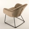 AGATHE Urban Armchair - Beige Velvet