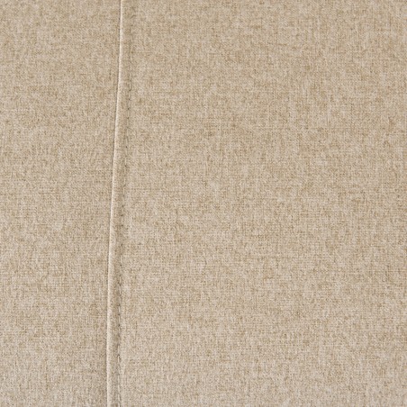 NELSON - PARIS 3-Seater Sofa Beige Fabric Wooden Legs