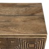 Buffet bois Manguier INDRA 177x45cm 4 portes
