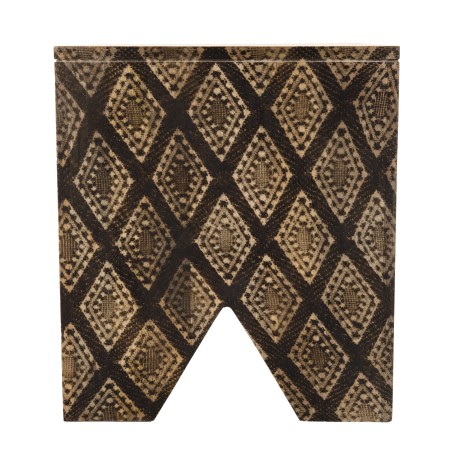 INDRA Square Mango Wood Stool 40x40cm Ko-Mak