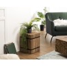 SAM Square Side Table 'S' 34x34cm Recycled Teak Wood