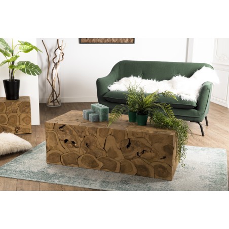 SAM Rectangular Teak Wood Coffee Table 120x60cm