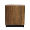 Table d'appoint carrée SAM bois Suar 38x38cm