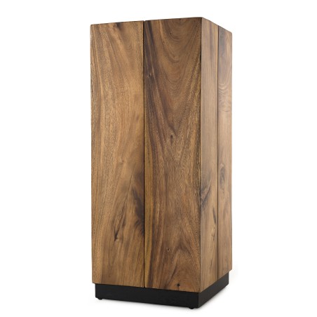 Table d'appoint carrée SAM en bois Suar 38x38cm