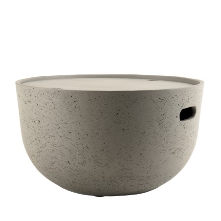 HECTOR - Round Concrete Garden Coffee Table 58x58 cm