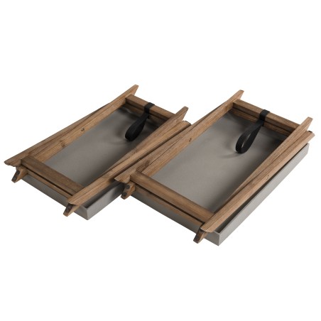 HECTOR - Set of 2 Folding Garden Coffee Tables