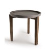 HECTOR - Round Concrete Garden Side Table 50x50 cm