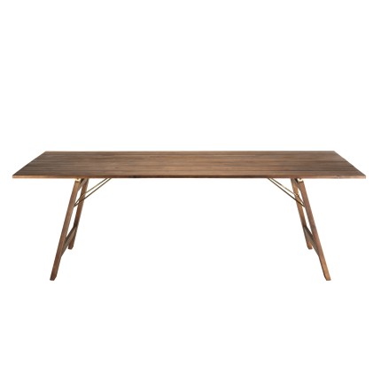 Table de jardin VICK 6/8 personnes rectangulaire pliante