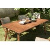 Table de jardin VICTOIRE - Bois Acacia extensible 180/240x100x75 cm