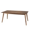 Table de jardin VICTOIRE - Bois Acacia extensible 180/240x100x75 cm