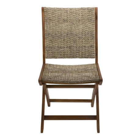 Ensemble 2 chaises de jardin VICK