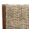 VICK - Set of 2 Folding Garden Armchairs | Acacia Wood & Rattan