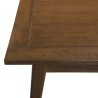 Table à manger LARA - Bois Mindi 200/240cm