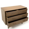 Commode LARA - Bois Mindi 4 tiroirs
