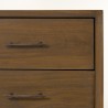 Commode LARA - Bois Mindi 4 tiroirs
