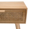 RODRIGO Natural-Coloured Console Table with 2 Drawers