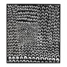 TOD - Rectangular Wall Decoration 64x70cm Black Metal