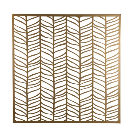 Golden Metal Wall Decoration 80x80cm - TOD