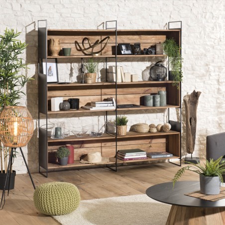 Étagère niche 3 niveaux DANDY en bois Pin recyclé