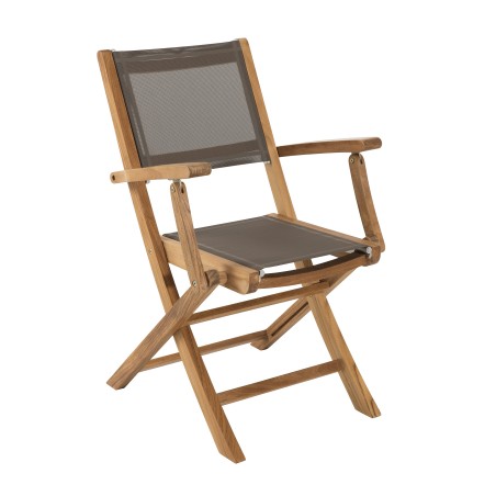 Salon de jardin en bois teck 2 pers.