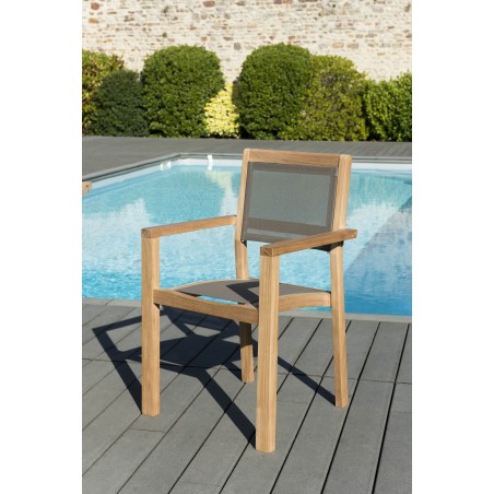 Teak Wood Garden Furniture Set - 2 Person Outdoor Patio Set