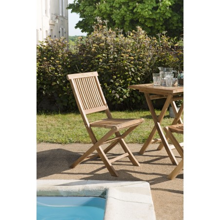 Teak Wood Garden Furniture Set - Premium Outdoor Dining Set