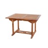 Salon de jardin en bois teck huilé MAEVA 4/6 pers