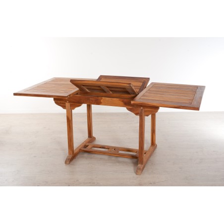 MAEVA Oiled Teak Wood Garden Furniture Set for 4/6 People