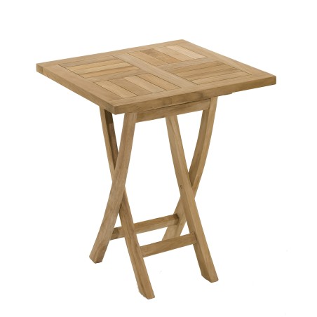 Ensemble de jardin en bois teck 2 personnes