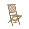 Salon de jardin en bois teck 8/10 pers - Table rectangulaire extensible