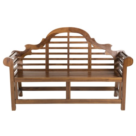 Banc de jardin teck huilé Sumatra - MAEVA