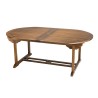 MAEVA Garden Table - Oval Double Extension 200/300 x 120 cm Teak Wood