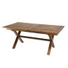 Table de jardin MAEVA - Bois teck huilé - 180/240x100cm