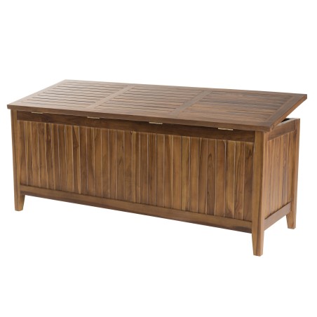 MAEVA Garden Chest in Oiled Teak Wood 165 x 55 cm - Outdoor Furniture