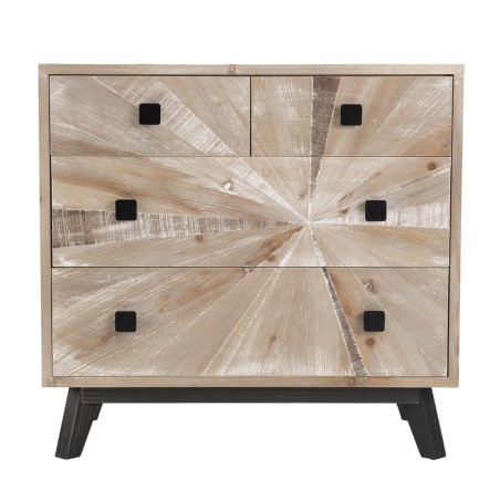 Commode MANDY beige scandi 4 tiroirs