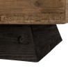 Table basse carrée en pin recyclé SANDY 99.5x99.5cm