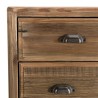 SANDY - Brown Chest of Drawers with 5 Drawers | Recycled Pine