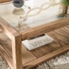 Table basse SANDY en pin recyclé