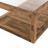 Table basse SANDY en pin recyclé