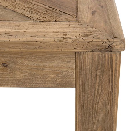 Table à manger rectangulaire en bois Pin recyclé SANDY