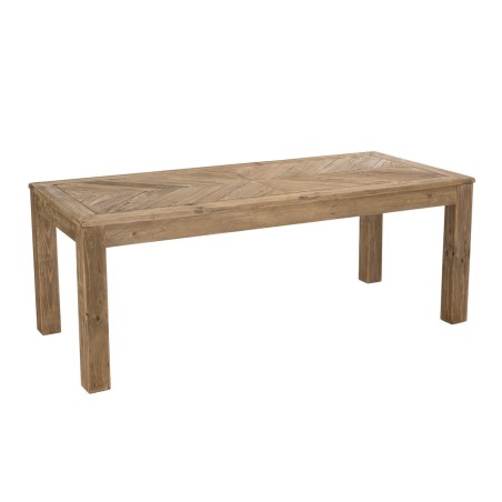 Table à manger rectangulaire en bois Pin recyclé SANDY