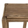SANDY - Brown Bench in Recycled Pine